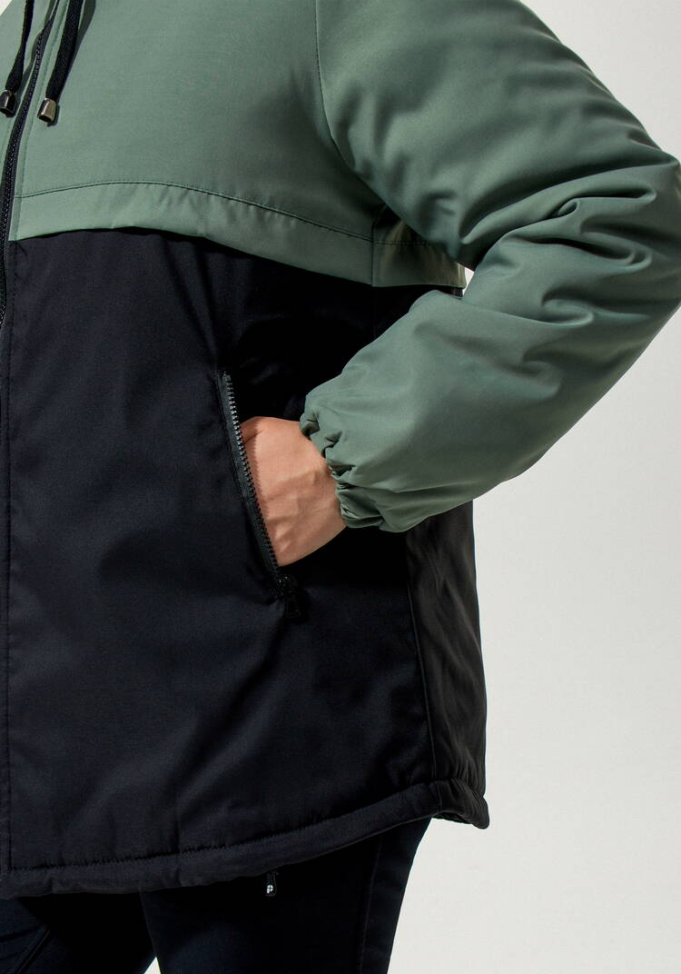 Куртка с капюшоном на молнии шир.  750, рис. 27