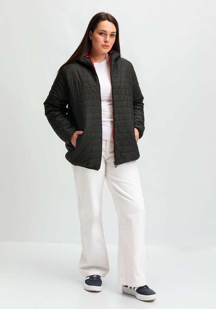 Куртка двухсторонняя с капюшоном на молнии шир.  750, рис. 9