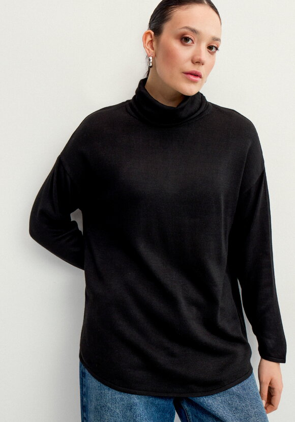 Удлиненная туника с воротником хомут шир.  580, рис. 4