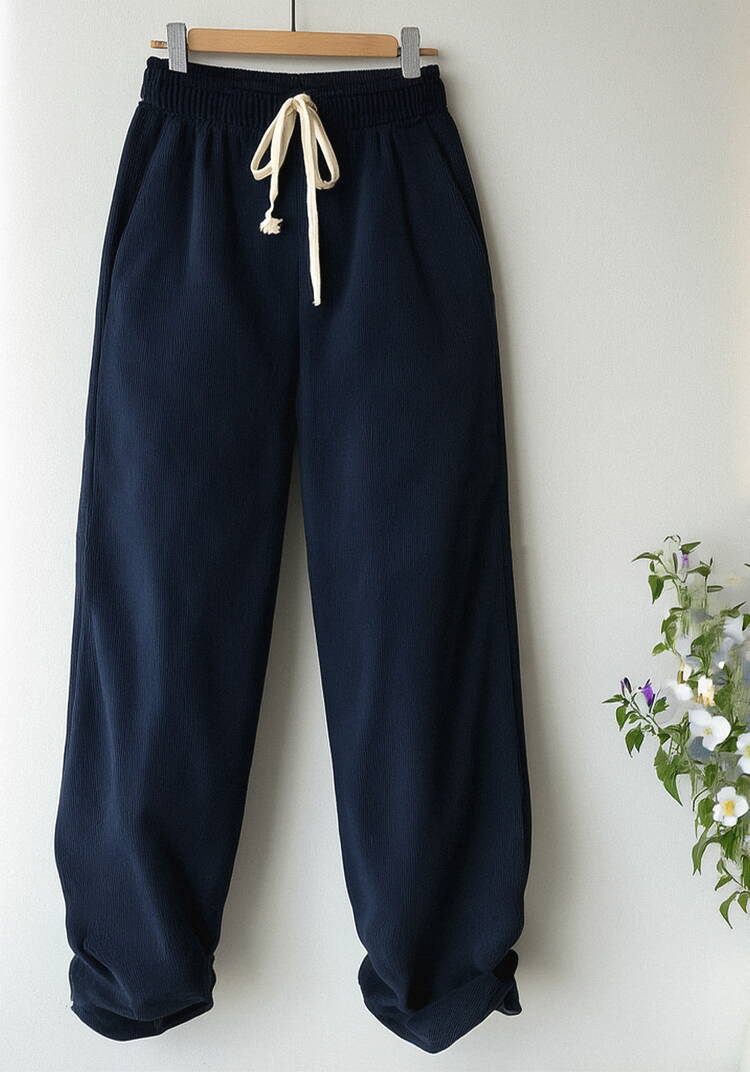 Брюки велюровые на меху Resale шир.  750, рис. 1