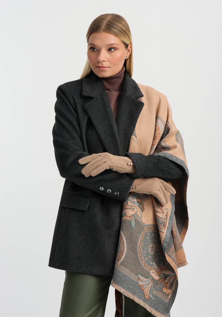 Комплект (палантин+перчатки) шир.  750, рис. 11