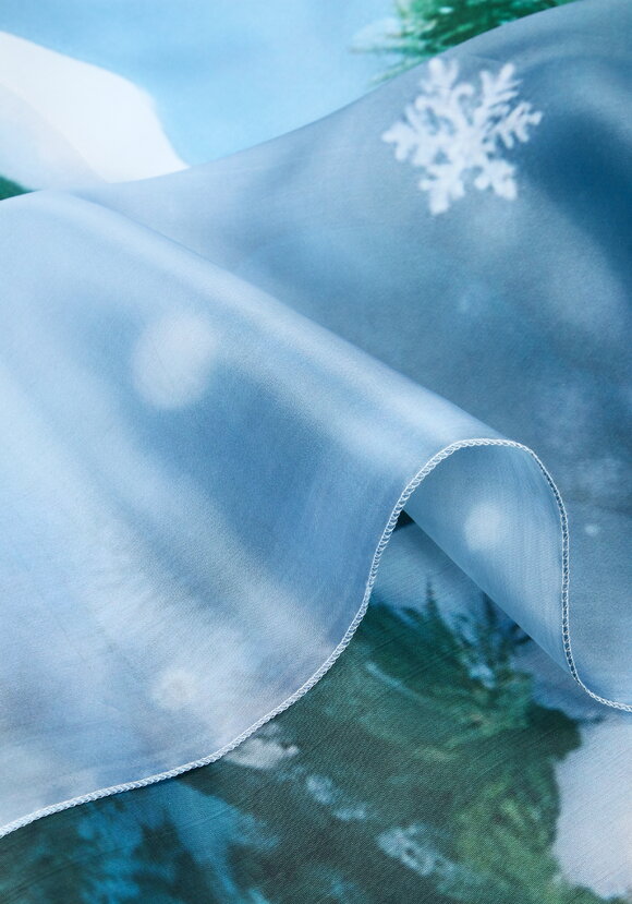 Штора Зимний сюжет шир.  580, рис. 4