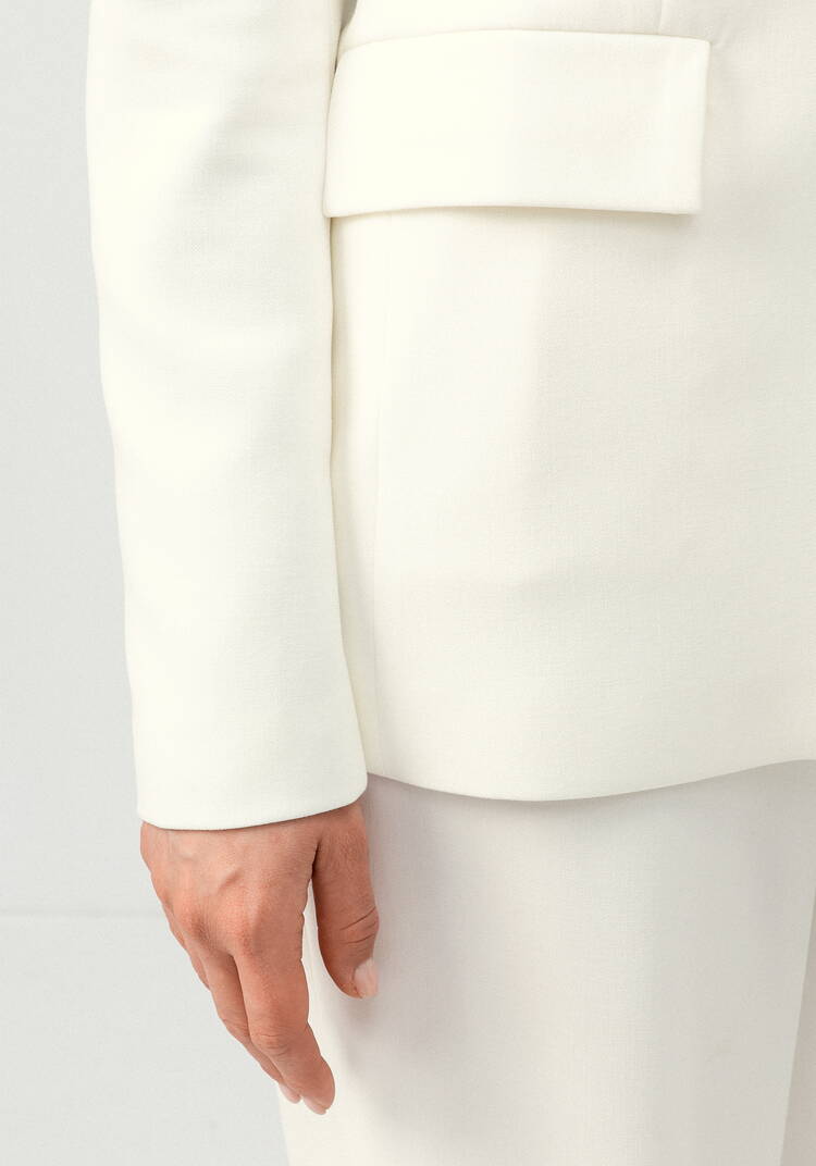 Пиджак на подкладке однобортный шир.  750, рис. 14