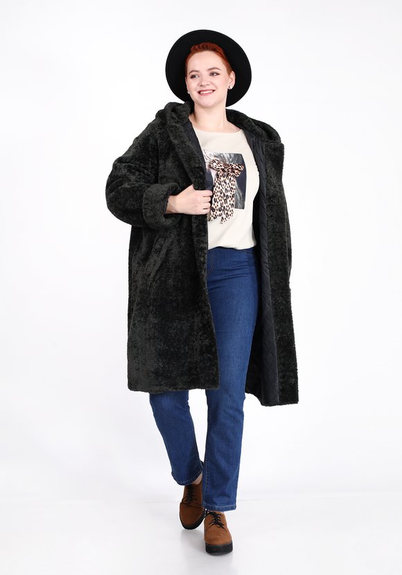 Меховое пальто Обыкновенное чудо шир.  580, рис. 11