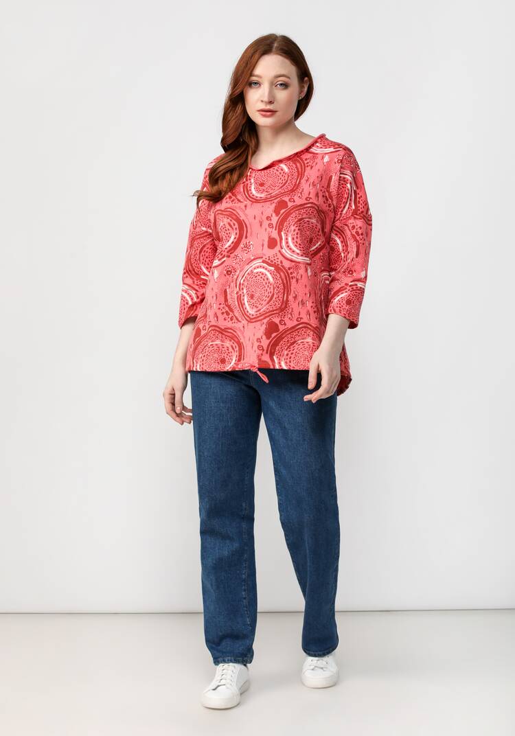 Джемпер с оригинальным орнаментом Моника шир.  750, рис. 14