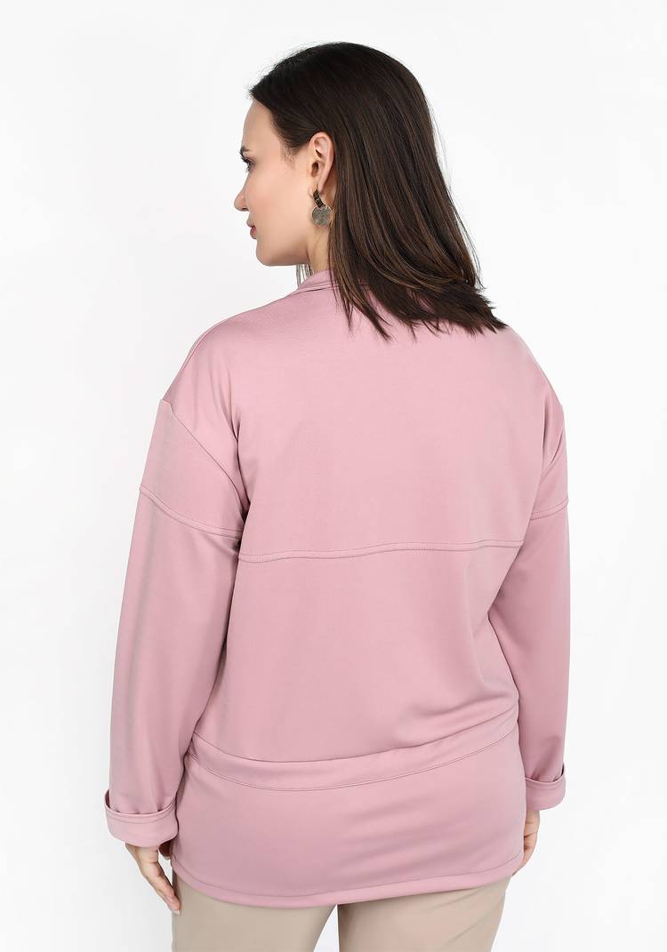 Жакет короткий из трикотажа шир.  750, рис. 6