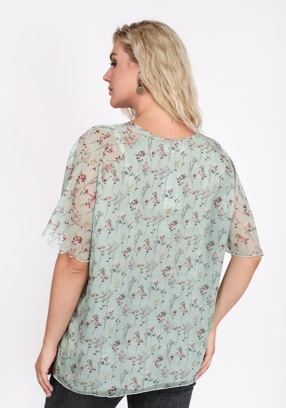 Блуза Искрометный взгляд шир.  580, рис. 2