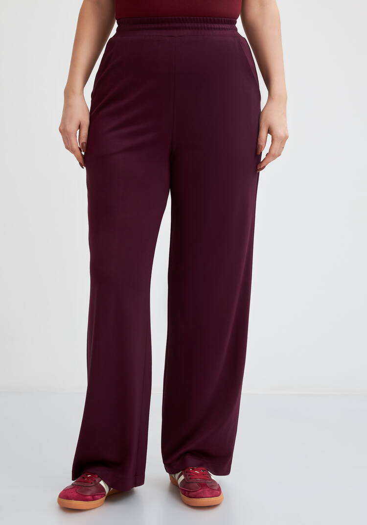 Брюки трикотажные свободного кроя шир.  750, рис. 9