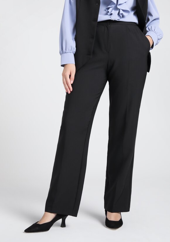 Брюки классика прямые от бедра шир.  580, рис. 13