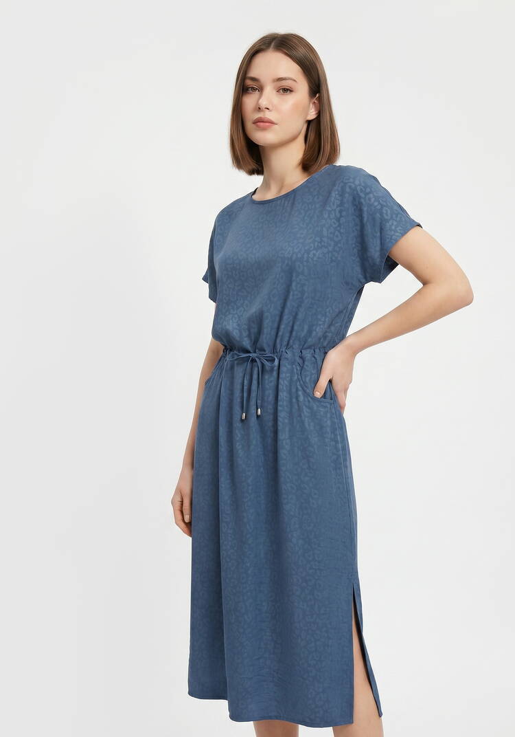 Платье Нежность леопарда шир.  750, рис. 2