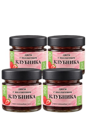Джем с коллагеном на сиропе топинамбура, 4 шт