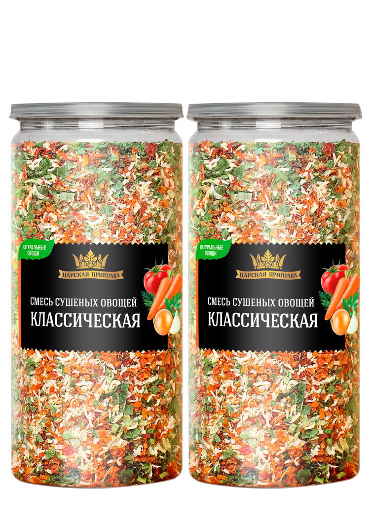 Смесь сушеных овощей Царская приправа, 2шт шир.  750, рис. 1