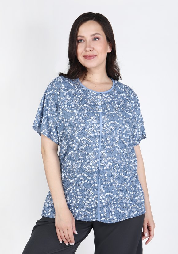 Блуза Олицетворение женственности шир.  580, рис. 6