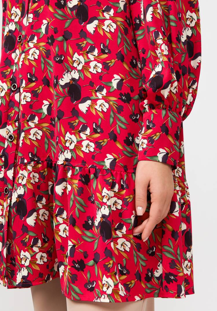 Туника свободного кроя с кокеткой шир.  750, рис. 13