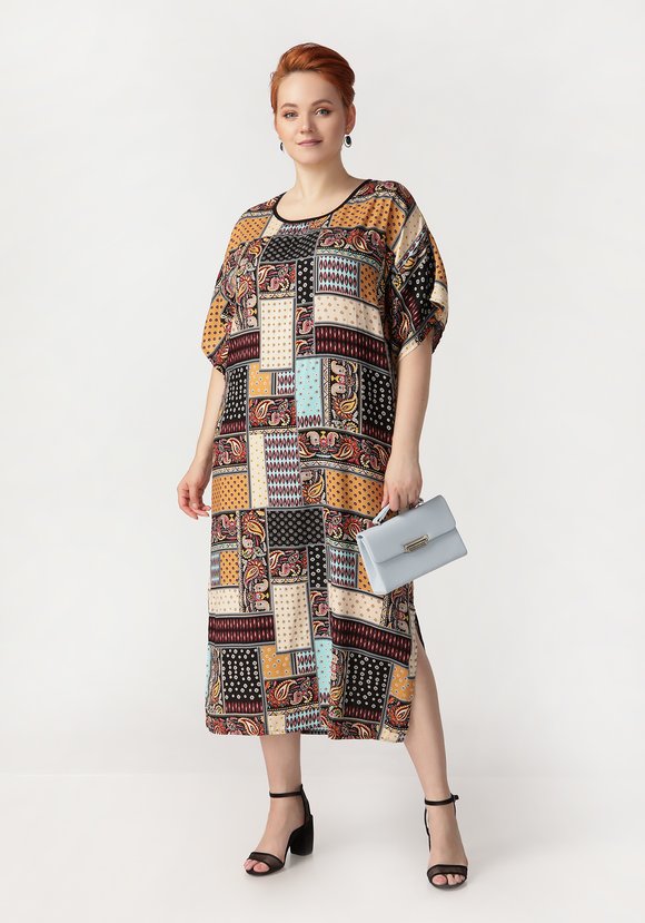 Платье Теплая встреча шир.  580, рис. 10