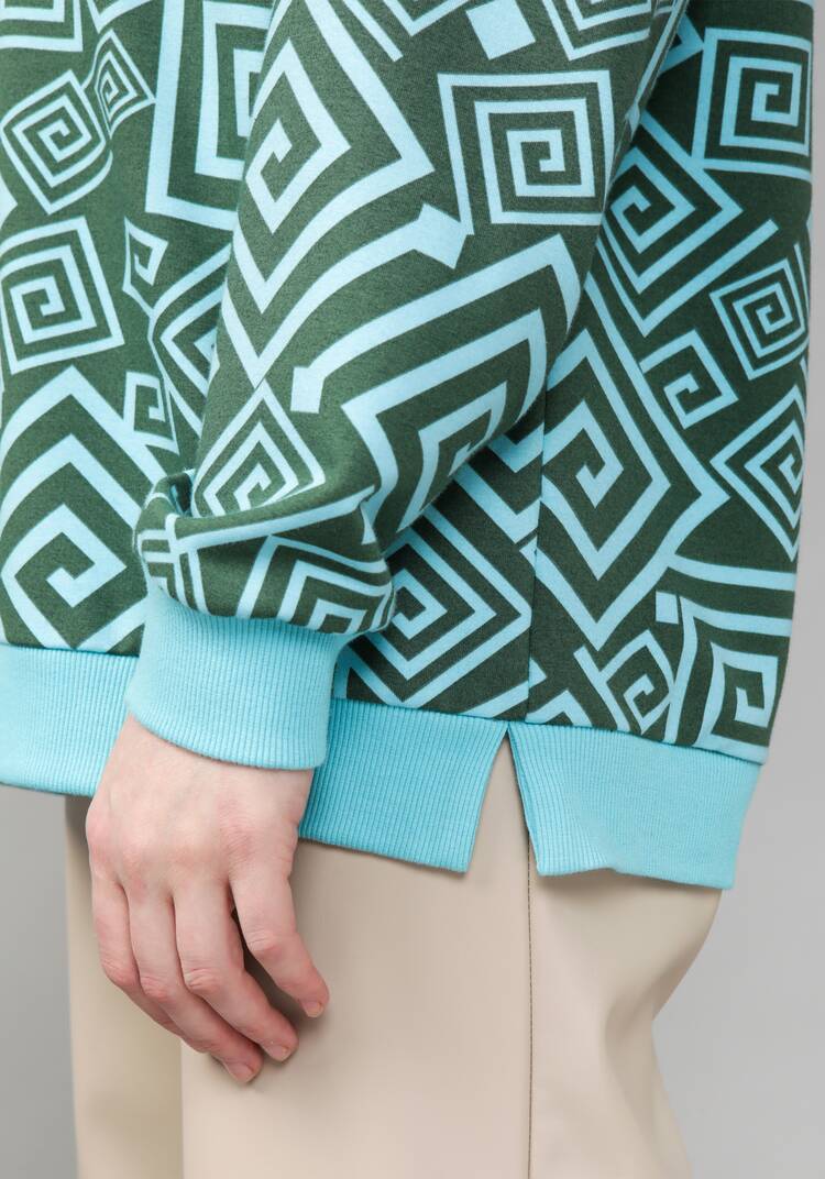 Джемпер из трикотажной ткани шир.  750, рис. 6