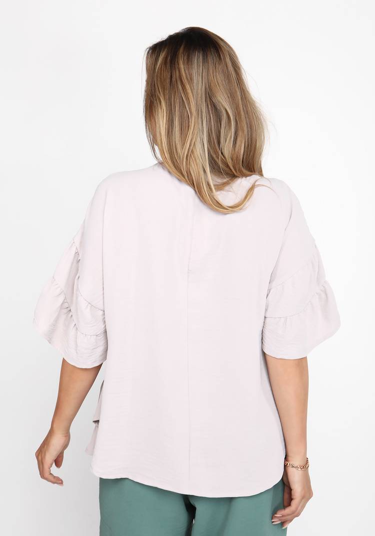 Блуза с регулируемым поясом шир.  750, рис. 7