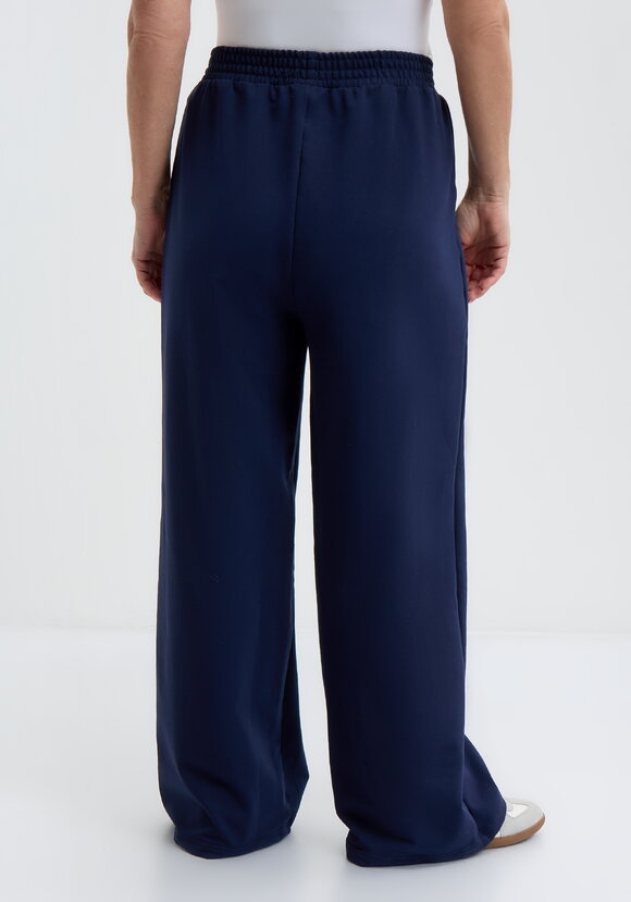 Брюки трикотажные широкие на резинке шир.  580, рис. 3