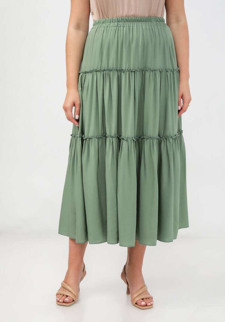 Женская юбка на резинке шир.  750, рис. 4