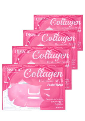 Набор гидрогелевых масок с коллагеном 4в1