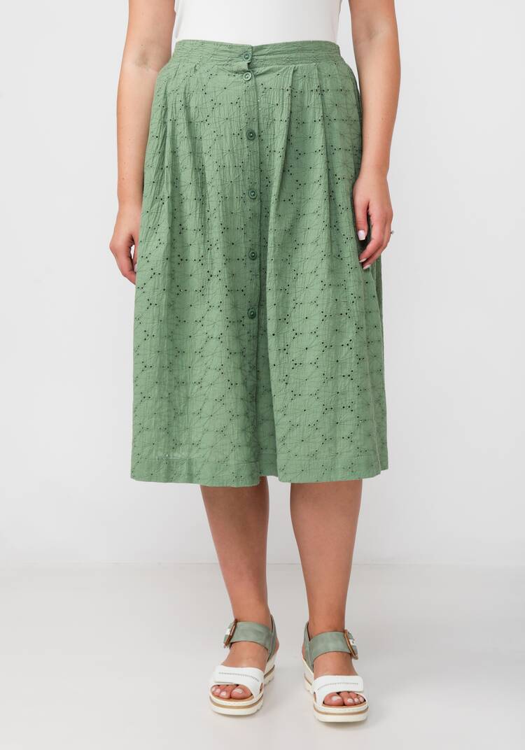 Юбка из шитья с разрезом шир.  750, рис. 4