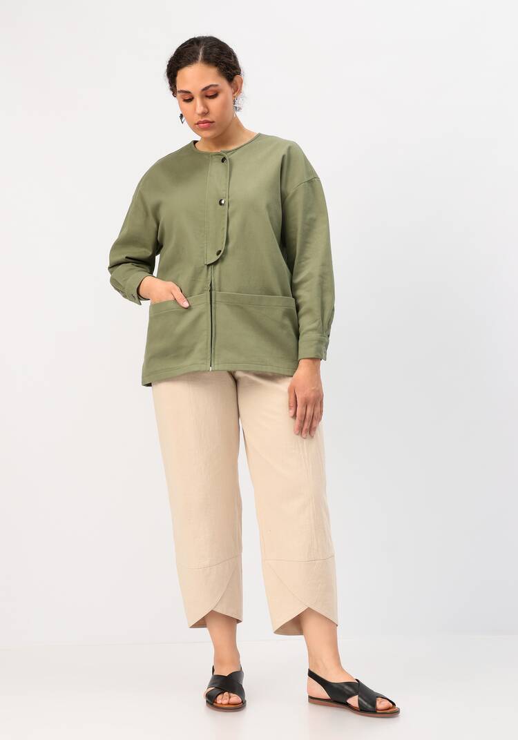 Пиджак с боковыми накладными карманами шир.  750, рис. 10