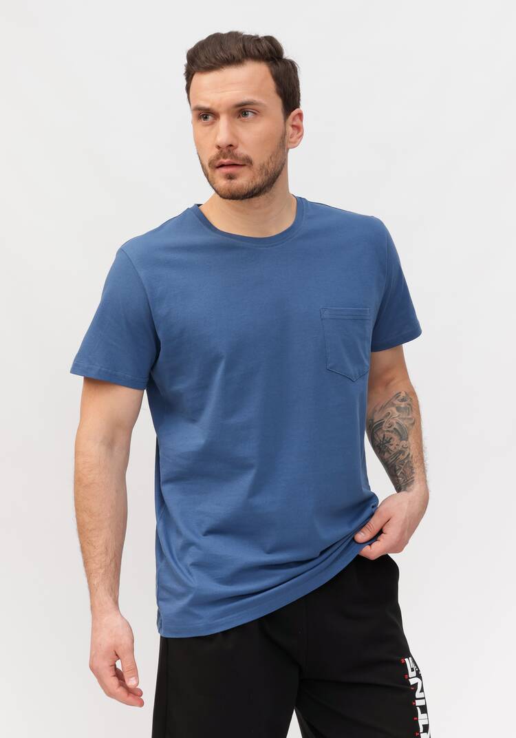 Футболка с накладным карманом шир.  750, рис. 17