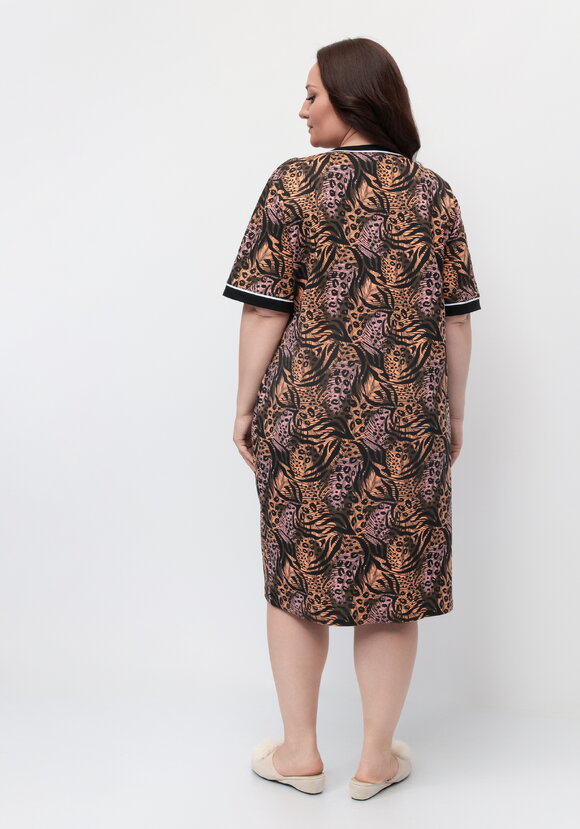 Халат Тропический рай шир.  580, рис. 8