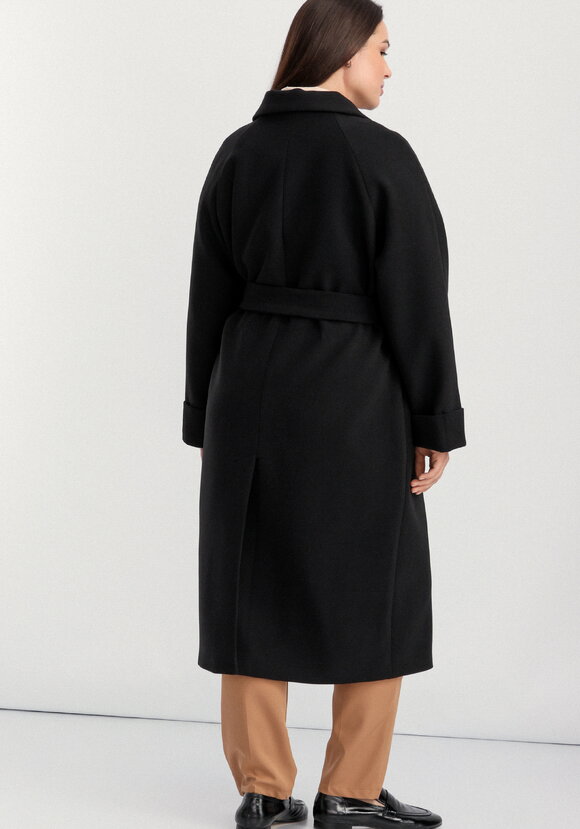 Пальто на подкладе длины миди шир.  580, рис. 4