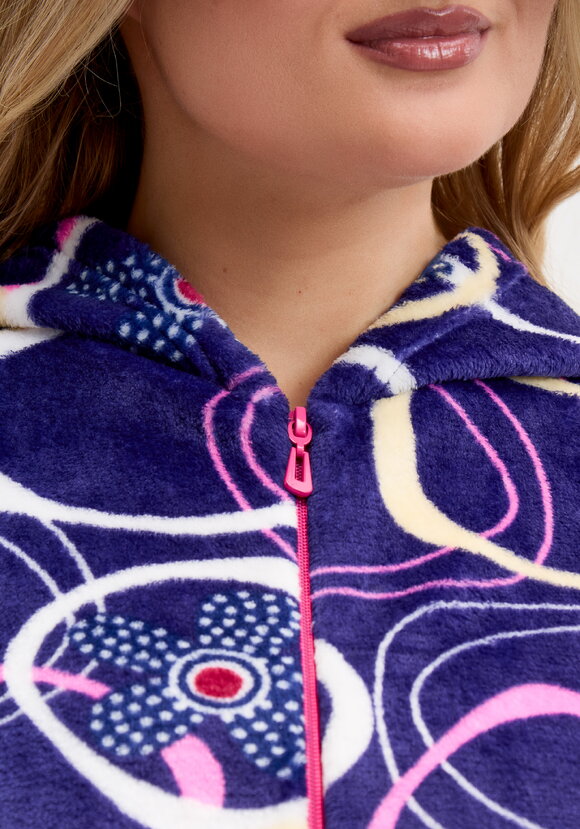 Толстовка из велсофта на молнии шир.  580, рис. 11