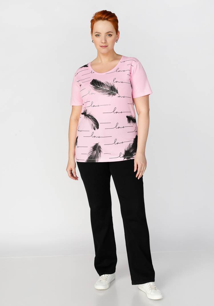 Блуза с принтом Белла шир.  750, рис. 16