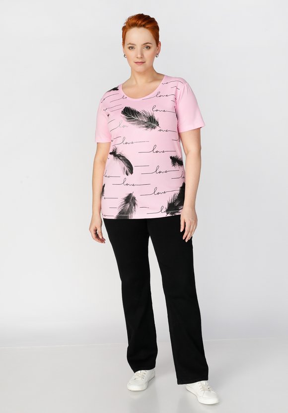 Блуза с принтом Белла шир.  580, рис. 16