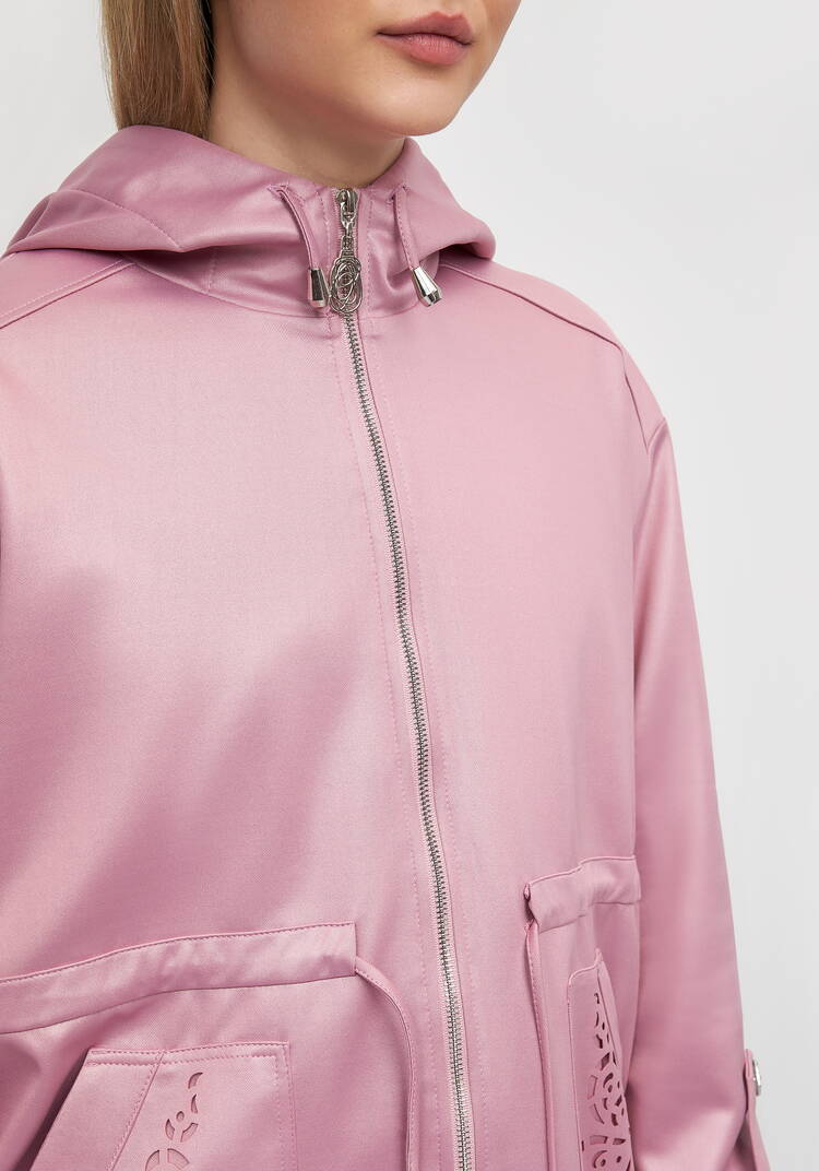 Ветровка с ажурным узором на карманах шир.  750, рис. 15