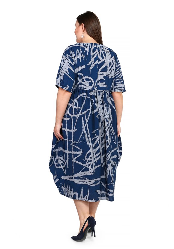 Платье Важный День шир.  580, рис. 15