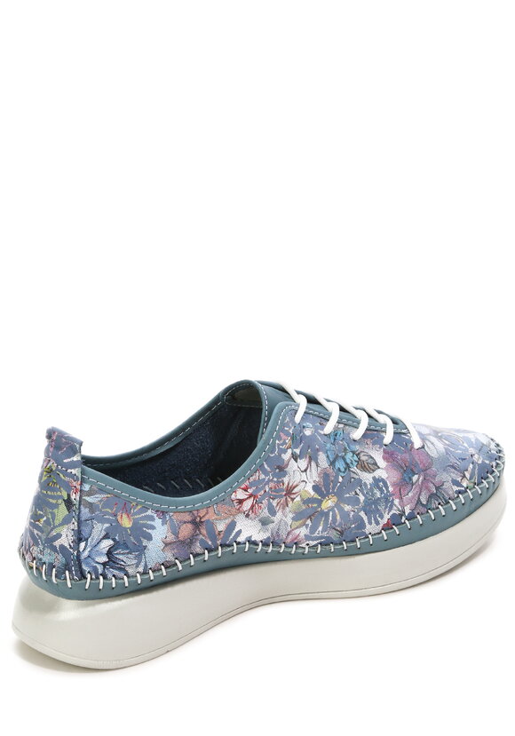 Полуботинки женские Цветы шир.  580, рис. 13