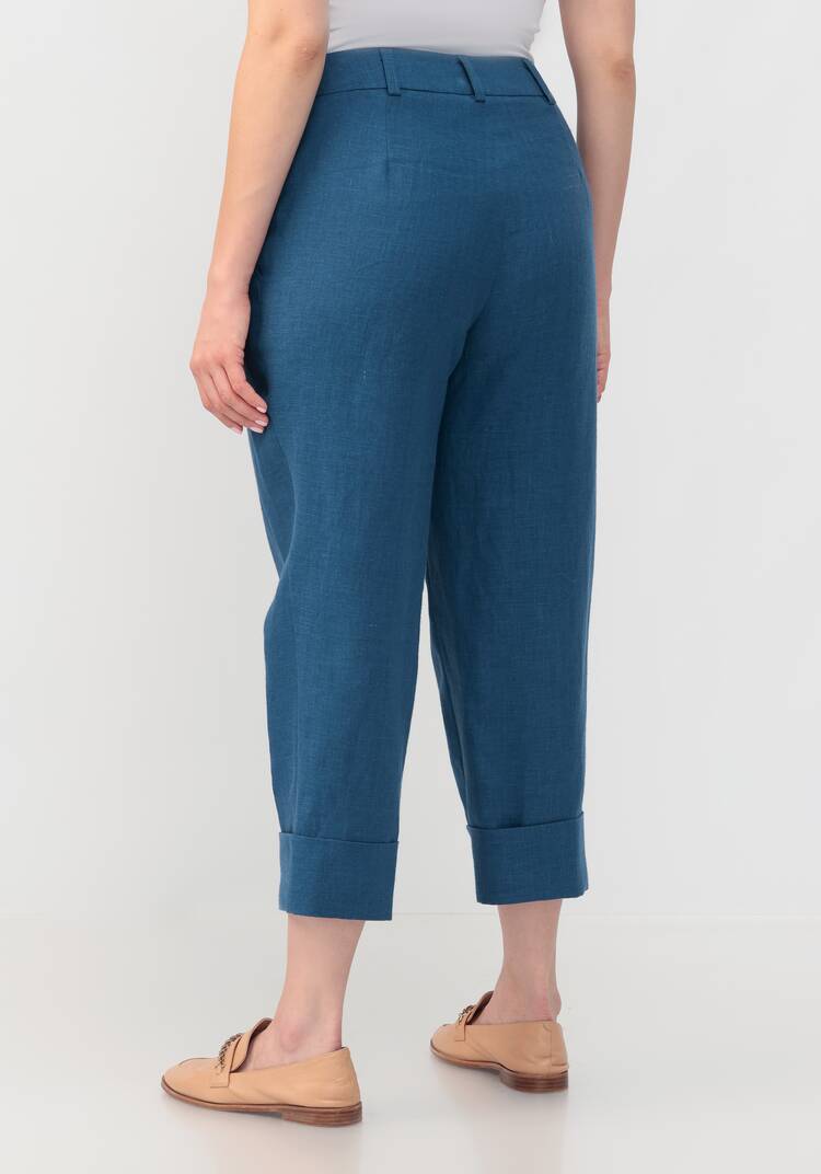 Брюки из льна шир.  750, рис. 3