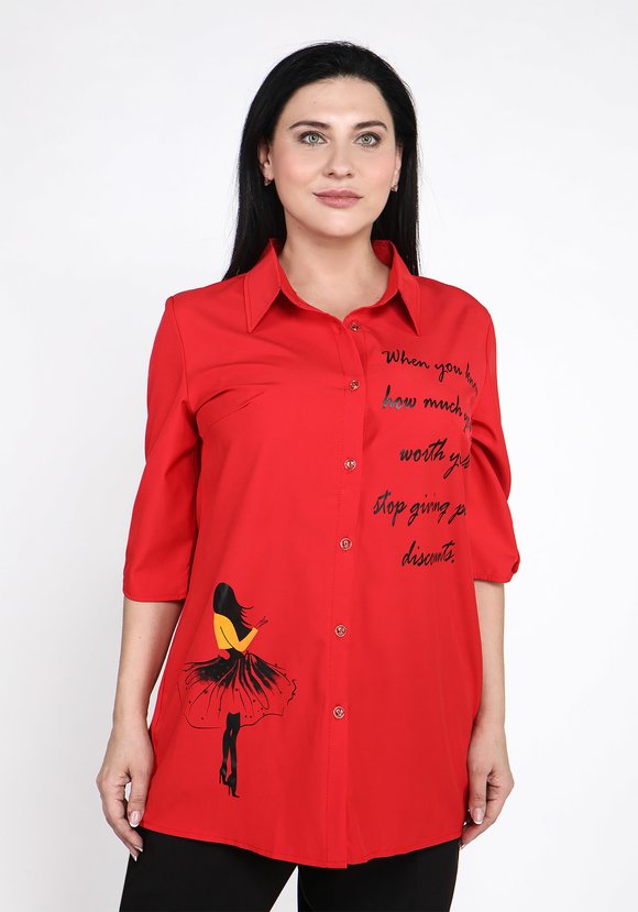 Блуза Прекрасная поэма шир.  580, рис. 5