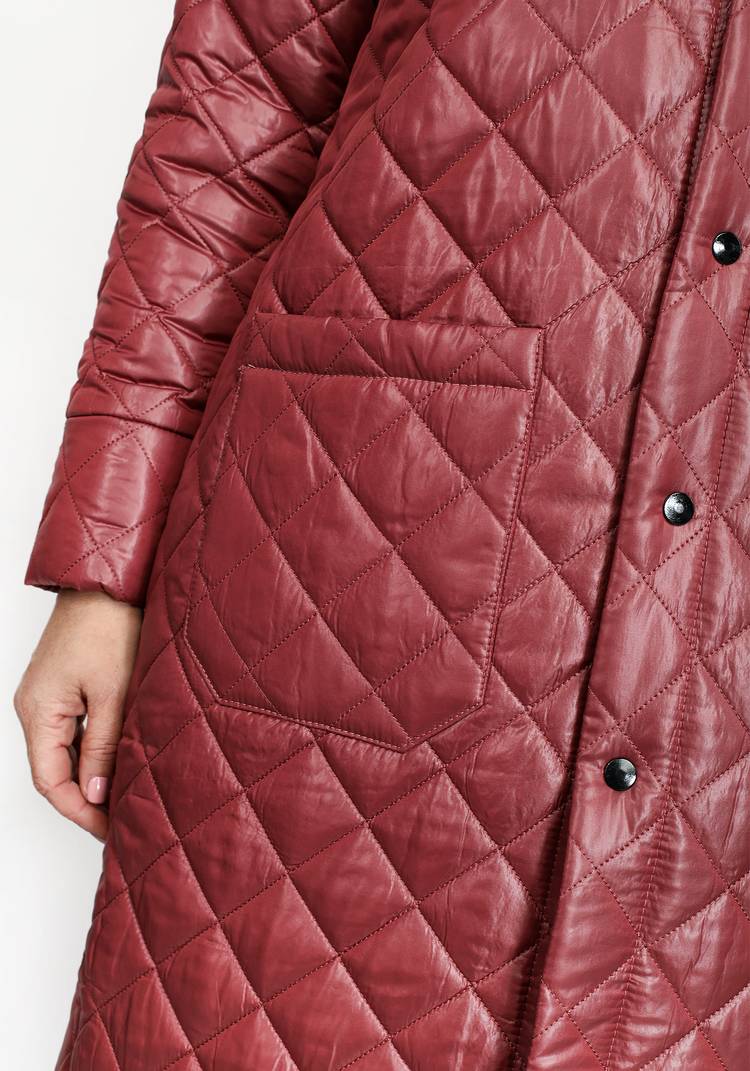 Пальто стеганое шир.  750, рис. 4