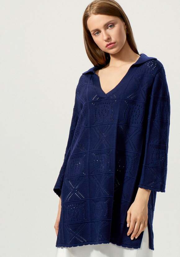 Туника с разрезами по бокам удлиненная шир.  580, рис. 37