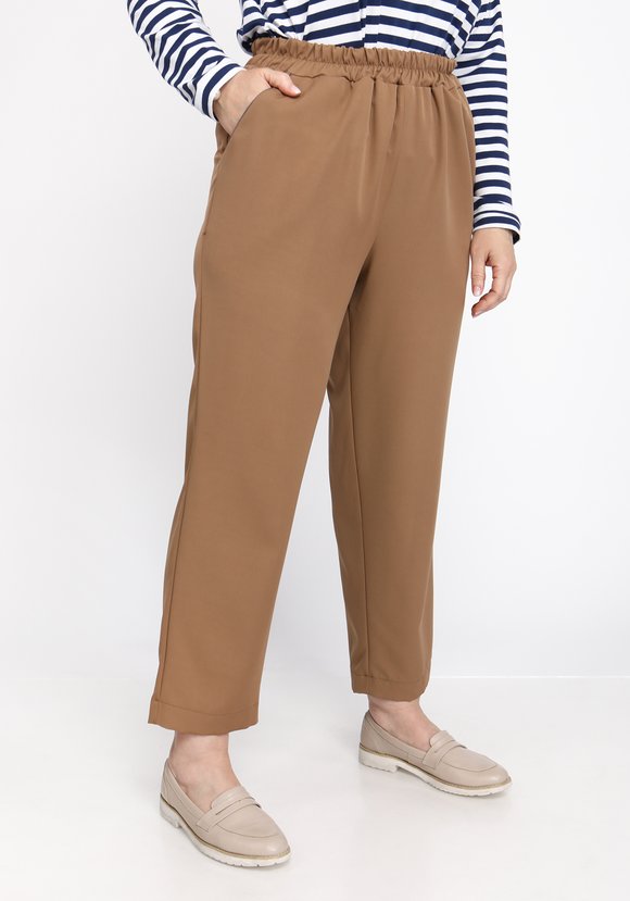 Брюки-бананы свободные шир.  580, рис. 14