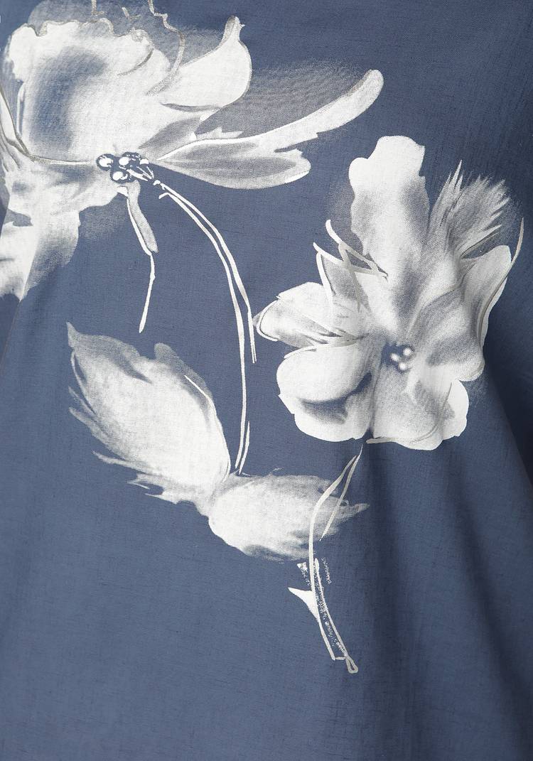 Туника Удивительные цветы шир.  750, рис. 10