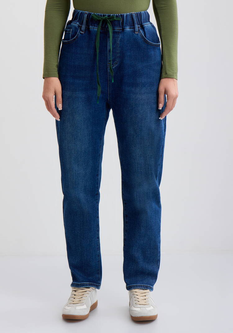 Джинсы утепленные Патрисия шир.  750, рис. 4