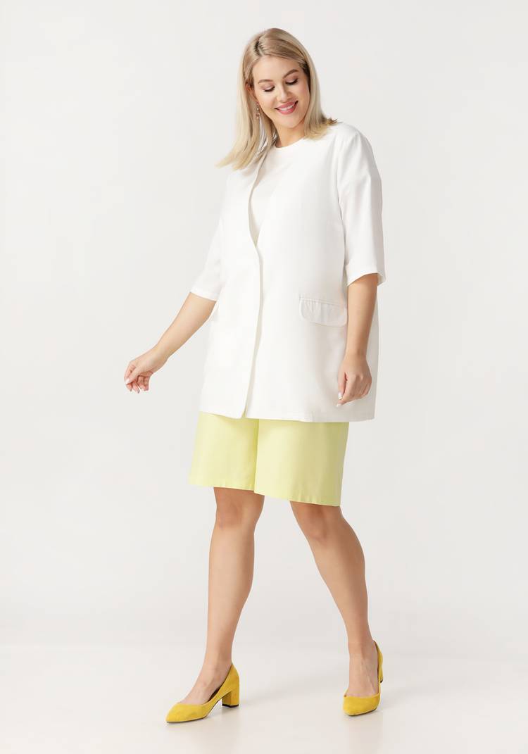 Жакет с карманами свободного кроя шир.  750, рис. 6