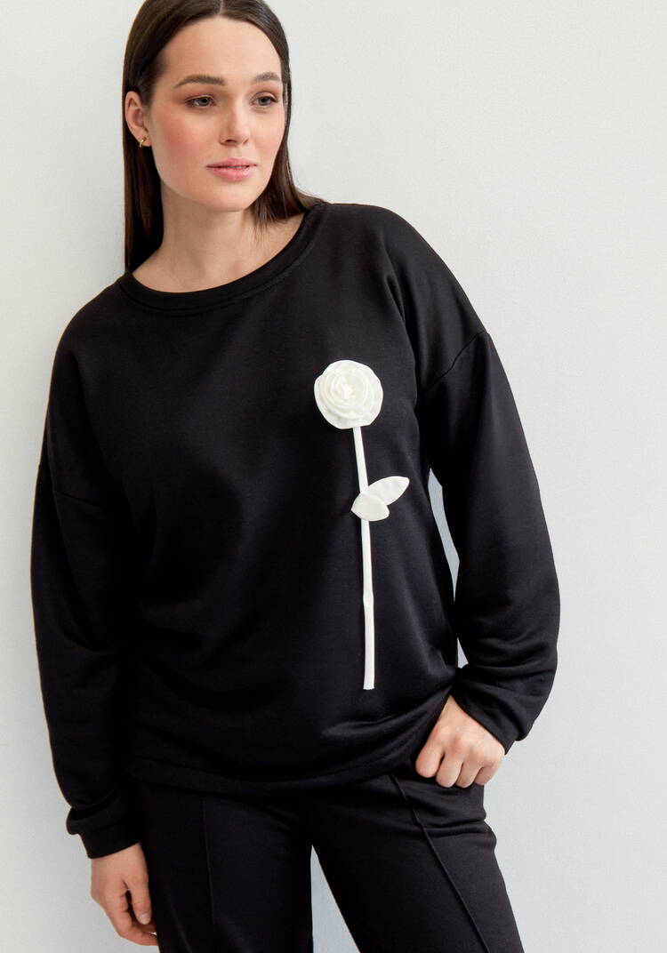 Свитшот с декором шир.  750, рис. 6