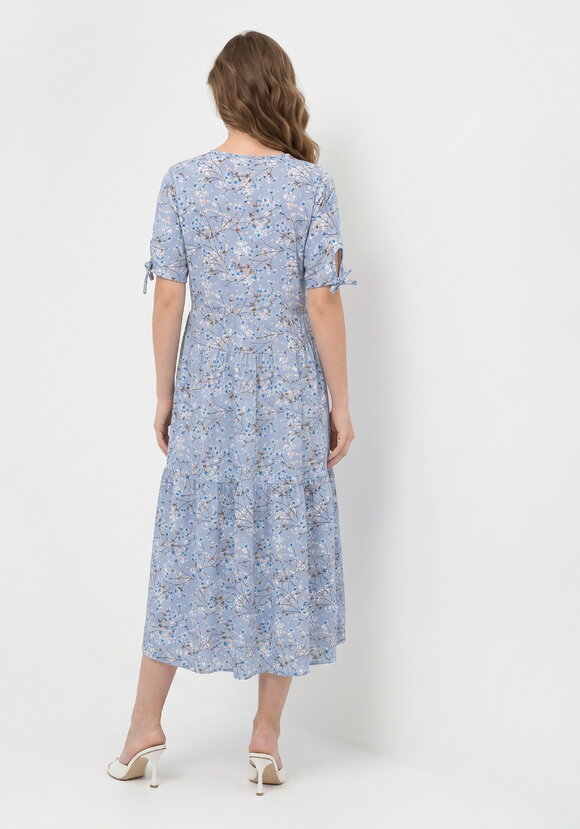 Платье Мягкая элегантность шир.  580, рис. 15