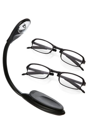 Очки Фокус Плюс 2 шт+ Лампа на прищепке