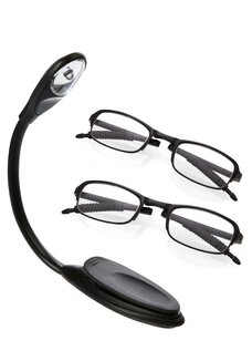 Очки Фокус Плюс 2 шт+ Лампа на прищепке