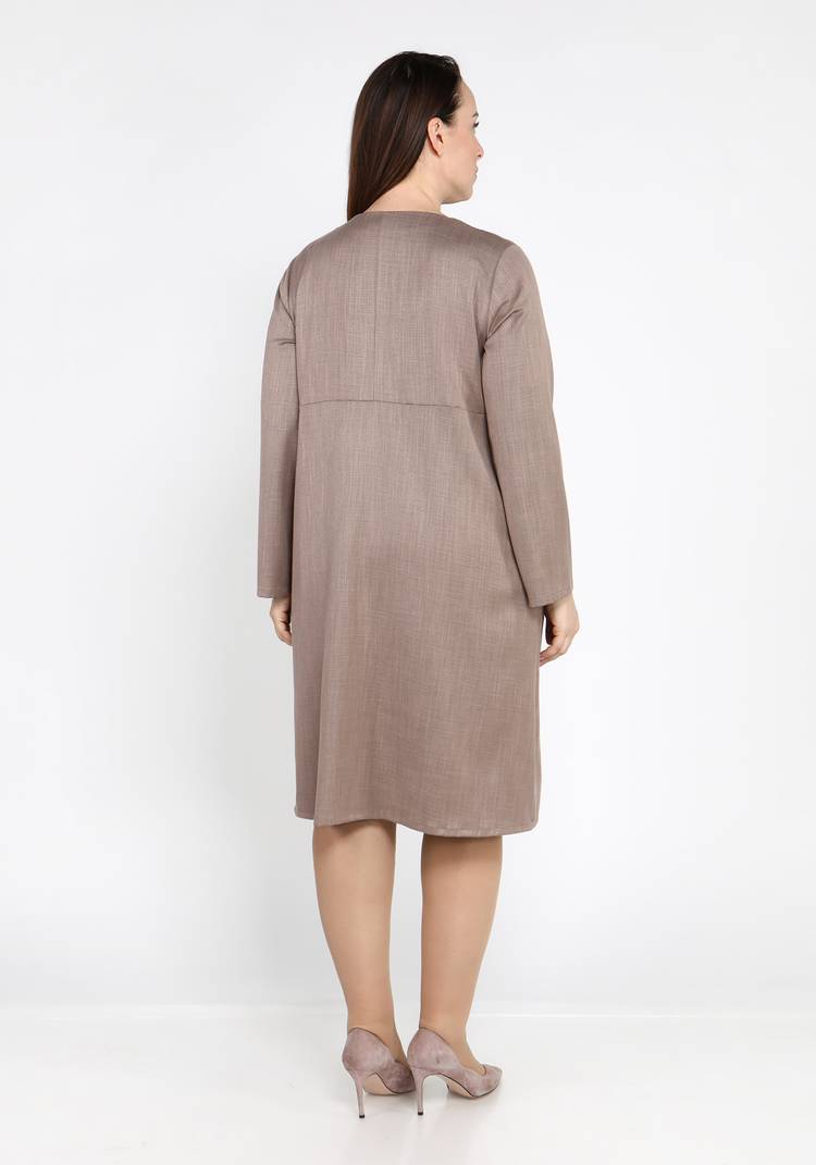 Платье миди с функциональными карманами шир.  750, рис. 9