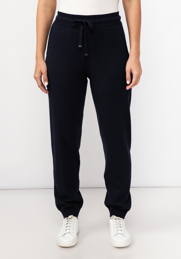 Брюки вязаные с высокой посадкой шир.  580, рис. 4