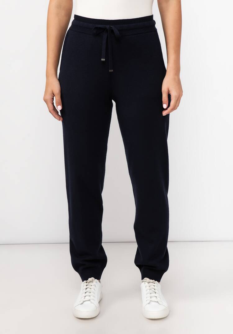 Брюки вязаные с высокой посадкой шир.  750, рис. 4